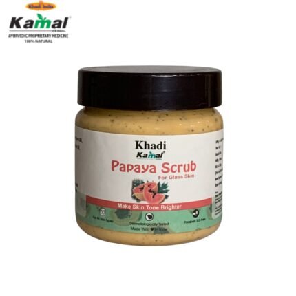 Kamal Herbal's Papaya Face Scrub (180gm)