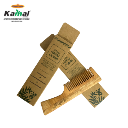 Kamal Herbal's Neem Handle-Comb